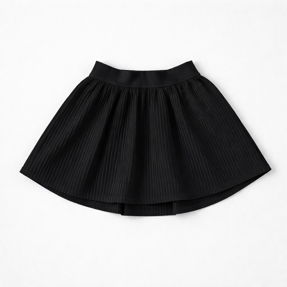 All In Motion Black Tennis Skirt w/ Built-In Shorts & Pockets | Girls XS 4/5